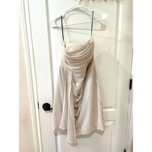 White by Vera Wang Strapless Dress size 8